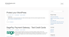 Desktop Screenshot of bimawidyana.com