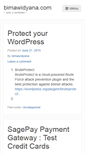Mobile Screenshot of bimawidyana.com