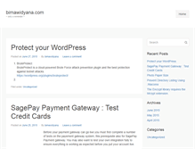 Tablet Screenshot of bimawidyana.com